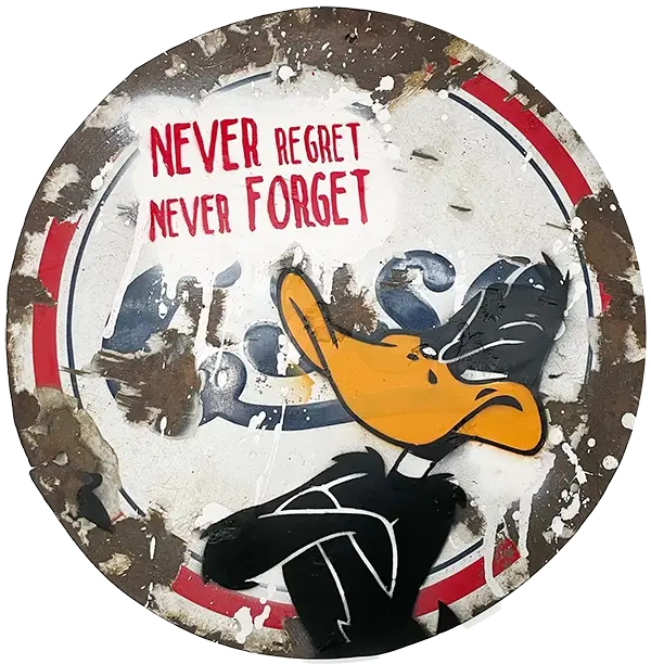 Van Ray Never Regret art gallery wiesbaden